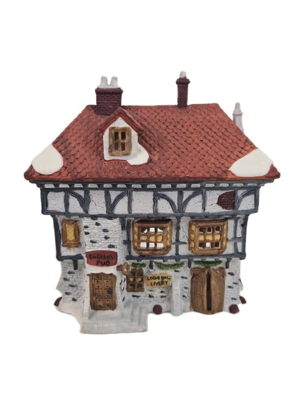Department 56 "Dickens Lane" Set Of Three Shops Christmas Village Building